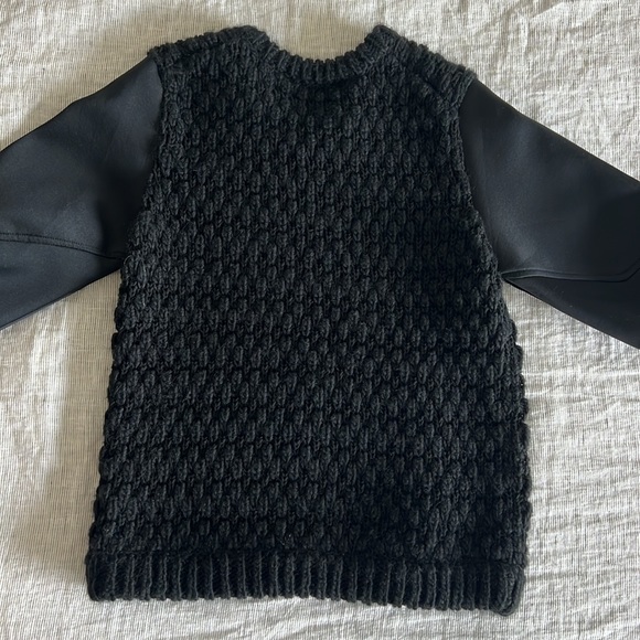 Tibi black short sleeved sweater - Picture 3 of 3